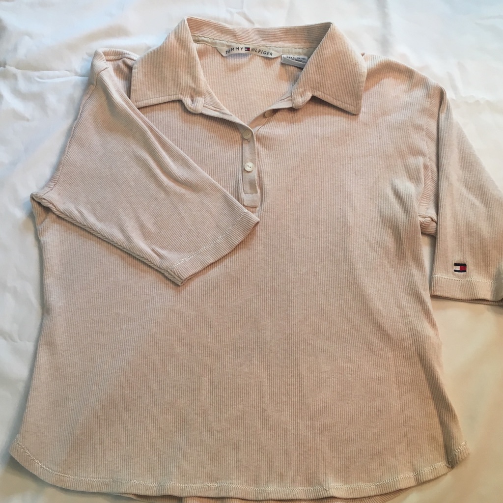 Tommy Hilfiger Ribbed Cotton Top